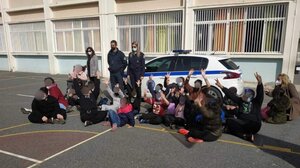 Στο 1ο Ειδικό Σχολείο Ηρακλείου η Τροχαία