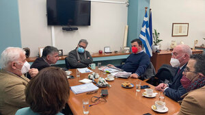 Η δυνατότητα διεξαγωγής Παγκόσμιου Πρωταθλήματος High Diving συζητήθηκε σήμερα στον Δήμο Αγίου Νικολάου