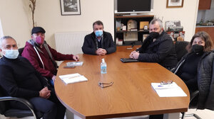 Στον Δήμαρχο Αγίου Βασιλείου οι "Δότες Ζωής"