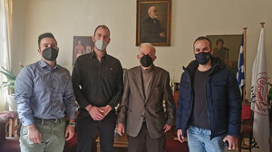 Στον Δήμαρχο Ηρακλείου συνδικαλιστές αστυνομικοί 