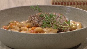 Γιουβέτσι οσομπούκο με φασόλια Κάτω Νευροκοπίου