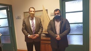 Συνάντηση Λευτέρη Κοκολάκη με τον Διευθ. Σύμβουλο του ΟΛΗ