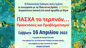 "ΠΑΣΧΑ το τερπνόν… Προεκτάσεις και Προβληματισμοί" 