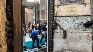 Αγία Σοφία: Μετά τους βανδαλισμούς νέες εικόνες ντροπής