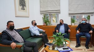 Συνάντηση Αρναουτάκη με τον Δήμαρχο Κισάμου 