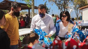 Στο Παιδικό Χωριό SOS στη Βάρη ο Αλ. Τσίπρας