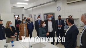 Στα Χανιά ο υπουργός Αγροτικής Ανάπτυξης Γιώργος Γεωργαντάς