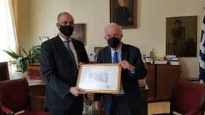 Συνάντηση Δημάρχου Ηρακλείου με τον Πρέσβη του Μαρόκου