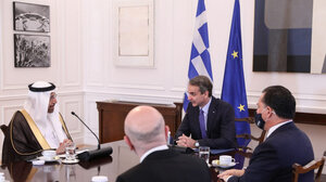 Συνάντηση Κ.Μητσοτάκη με τον υπουργό Επενδύσεων της Σαουδικής Αραβίας – Τι συζήτησαν