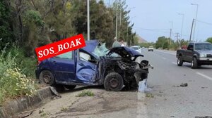 Τροχαίο στο Πάνορμο: Από θαύμα γλίτωσε ο οδηγός!