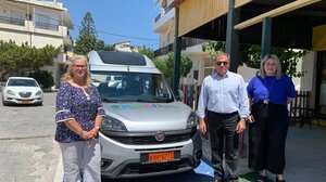 Ένα σύγχρονο μίνι βαν για τα παιδιά του ΚΔΑΠ-ΜΕΑ Ιεράπετρας