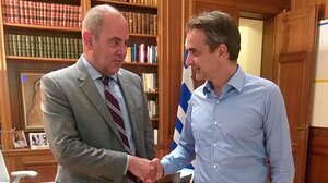 Συνάντηση Βασίλη Διγαλάκη με τον Πρωθυπουργό για σημαντικά ζητήματα των Χανίων