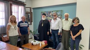 Στον Δήμαρχο Αγίου Νικολάου ο πρόεδρος του Διαπανεπιστημιακού Ινστιτούτου Γλώσσας και Πολιτισμού 