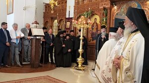 Στη Δοξολογία για τα Ονομαστήρια του Σεβασμιοτάτου Μητροπολίτη Ιεραπύτνης Σητείας ο Αντιπεριφερειάρχης Λασιθίου