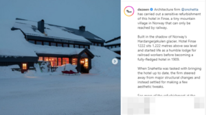 Εκσυγχρονίστηκε το Hotel Finse 1222