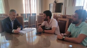 Υπογραφές για την αντιμετώπιση κατολισθήσεων πρανών στην περιοχή του Αγίου Βλάση και στην οδό Κ.Αστρινάκη