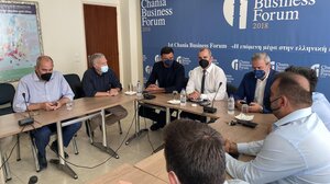 Δηλώσεις προέδρου επιμελητηρίου Χανίων μετά την επίσκεψη του Β. Κικίλια