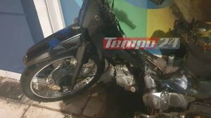 Εμπρησμός σε δίκυκλο αστυνομικού τα ξημερώματα