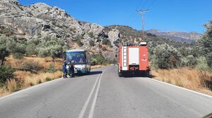 Πυρκαγιά στο νότιο Ρέθυμνο: Εφιαλτικός ο φόβος των αναζωπυρώσεων