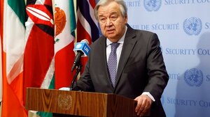 Ο Γκουτέρες προειδοποιεί για το πόσο ευάλωτη είναι η Καραϊβική στην κλιματική αλλαγή