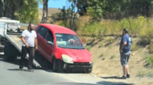 Τροχαίο με δύο τραυματίες