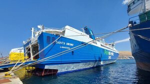 Το παρθενικό ταξίδι του Santa Irini και το απρόοπτο 