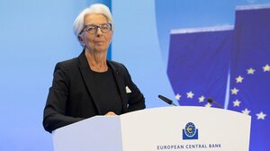 ΕΚΤ: Ιστορική αύξηση των επιτοκίων κατά 75 μονάδες βάσης