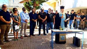 Αγιασμός στα σχολεία του Δήμου Γόρτυνας