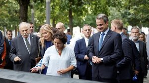 Στο Ground Zero ο Πρωθυπουργός
