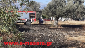 Πρόλαβαν τη φωτιά πριν πάρει διαστάσεις