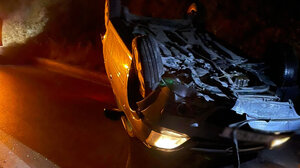 Εκτροπή οχήματος με έναν τραυματία