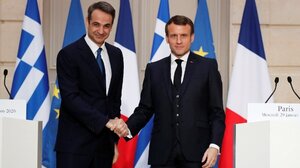 Συνάντηση Μητσοτάκη – Μακρόν στο Παρίσι