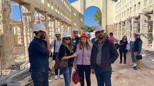 Προχωρούν οι εργασίες για την αποκατάσταση του μνημείου της Δημοτικής Αγοράς 