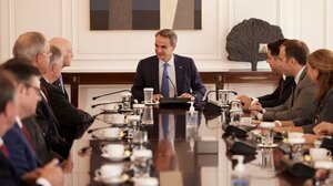 Κ. Μητσοτάκης σε αντιπροσωπεία της Βουλής των Αντιπροσώπων των ΗΠΑ: Δεν θα δεχθούμε παραβίαση της κυριαρχίας μας