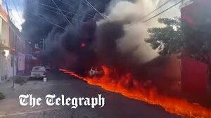 Μεξικό: 15 σπίτια καταστράφηκαν από έκρηξη βυτιοφόρου