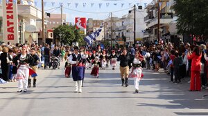Με τη μαθητική παρέλαση στο Γάζι κορυφώθηκαν οι εκδηλώσεις για την Εθνική Επέτειο
