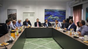 Συνάντηση Σκυλακάκη με δημάρχους στα Χανιά