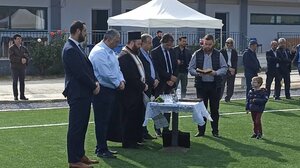 Μπούσης στον αγιασμό: «Έχουμε προβλήματα αλλά θα τα ξεπεράσουμε»