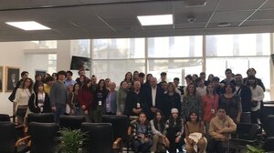 Μαθητές και εκπαιδευτικοί στο ανακαινισμένο Δημαρχείο Ρεθύμνου