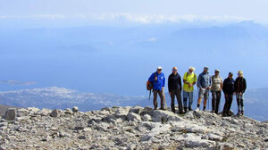 Ο Ορειβατικός Σύλλογος Αγίου Νικολάου στον δρόμο προς την κορυφή Τσίβη