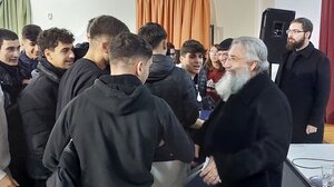 Επίσκεψη του Αρχιεπισκόπου Κρήτης στο 11ο ΓΕΛ Ηρακλείου 