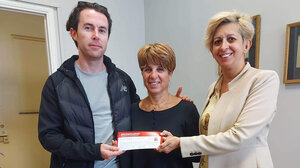 Δωρεά σημαντικού ποσού τον Ξενώνα Γυναικών Χανίων