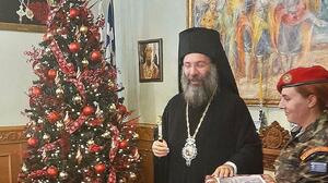 Έψαλλαν τα κάλαντα στον Μητροπολίτη Ρεθύμνης και Αυλοποτάμου