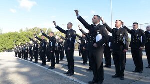 Ορκίστηκαν 70 νέοι λιμενοφύλακες
