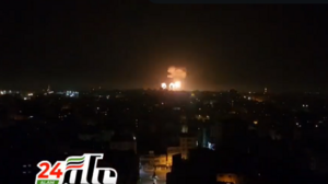  Πλήγματα του Ισραήλ στη Λωρίδα της Γάζας μετά την εκτόξευση ρουκέτας