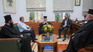 Στον Περιφερειάρχη ο Αρχιεπίσκοπος Κρήτης