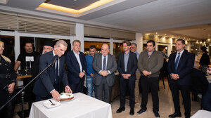 Την πρωτοχρονιάτικη πίτα της έκοψε η ΟΕΒΕΝΗ