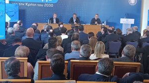 Και η Διοίκηση του ΟΑΚ στην ομιλία του Πρωθυπουργού στο Ηράκλειο