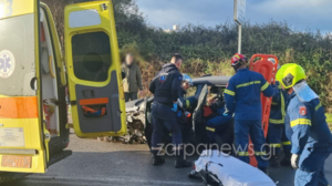 Τροχαίο ατύχημα στα Χανιά – Στο σημείο η Πυροσβεστική
