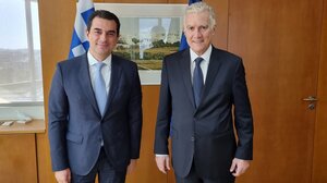 O M.Βολουδάκης στον Υπουργό Περιβάλλοντος Κ. Σκρέκα για τα δασικά